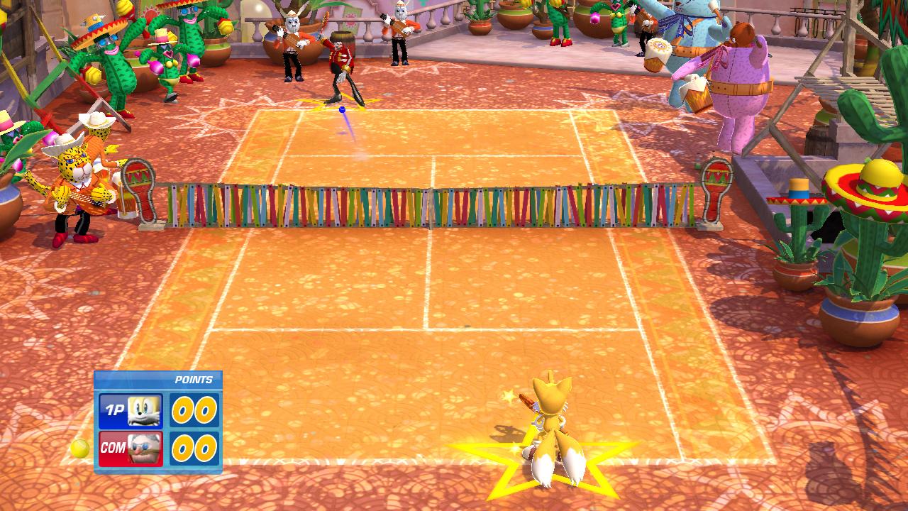 Sega Superstars Tennis screenshot 2 for Playstation 3