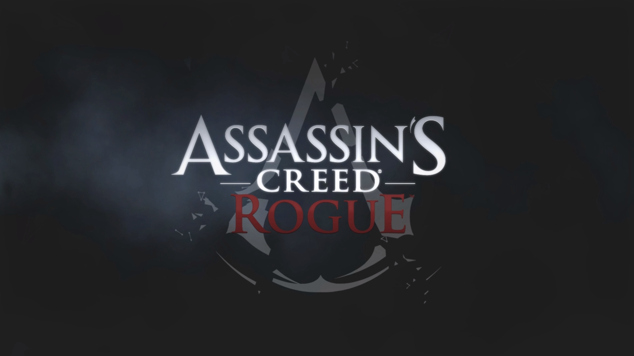 Assassin's Creed Rogue title screen for Playstation 3