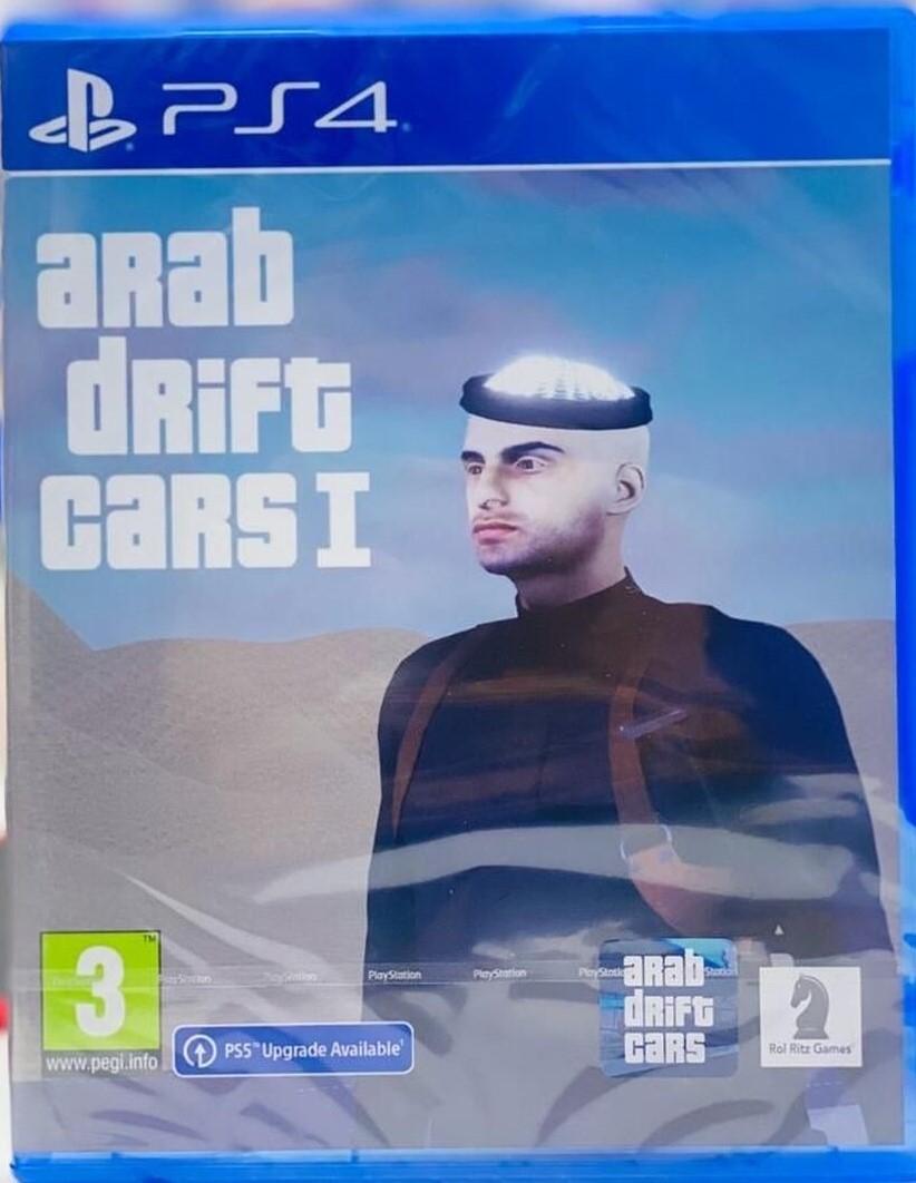 Arab Drift Cars box art for Playstation 4