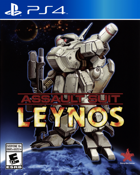 Assault Suit Leynos box art for Playstation 4