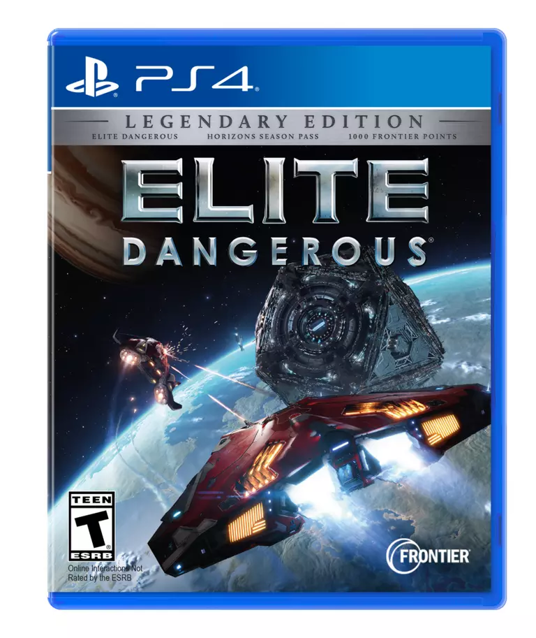 Elite Dangerous: Legendary Edition box art for Playstation 4