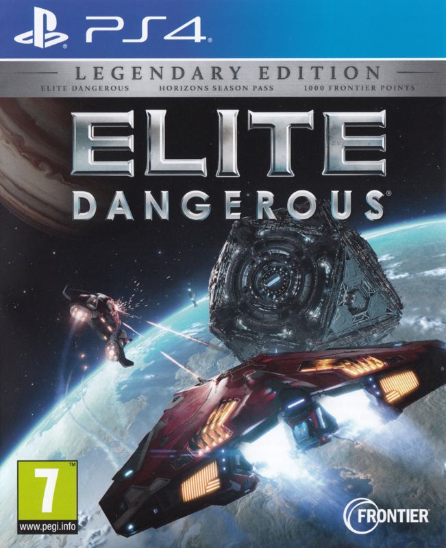 Elite Dangerous: Legendary Edition box art for Playstation 4