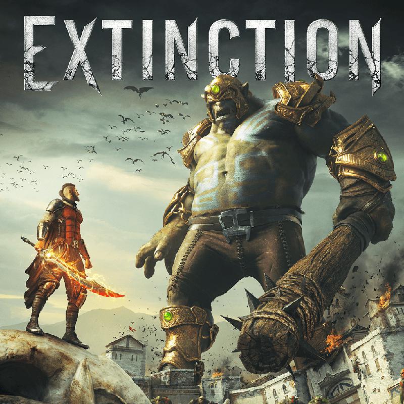 Extinction box art for Playstation 4