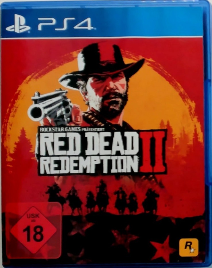 Red Dead Redemption box art for Playstation 4