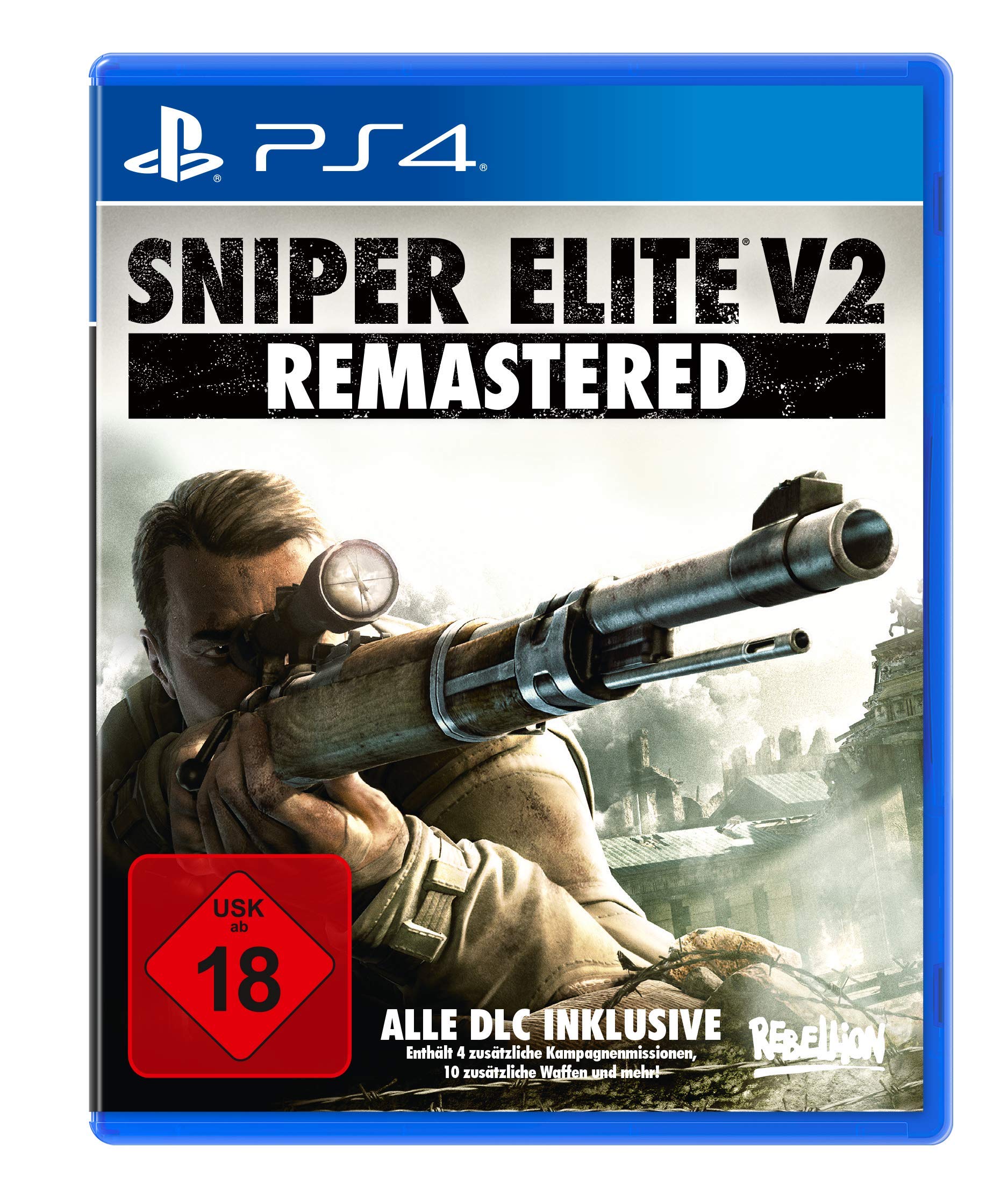 Sniper Elite V2 Remastered box art for Playstation 4