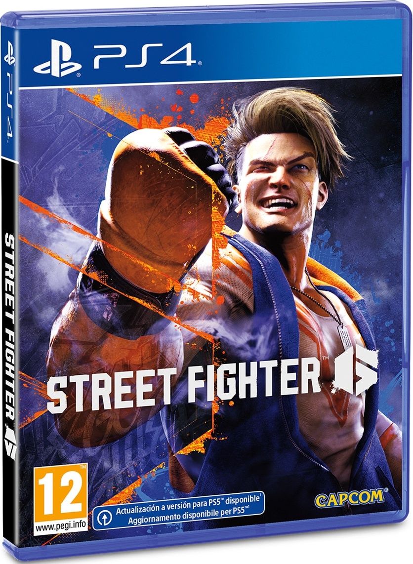 Street Fighter 6 box art for Playstation 4