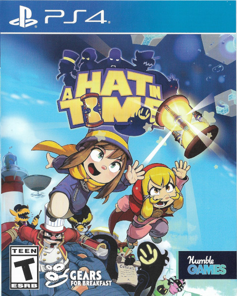 A Hat in Time box art for Playstation 4