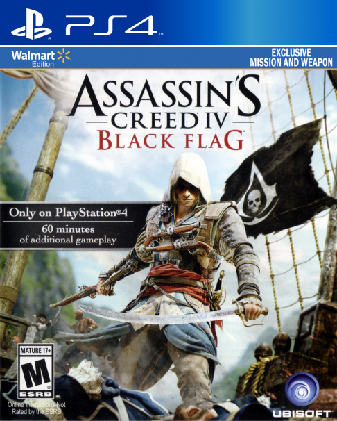 Assassin's Creed IV: Black Flag [Jackdaw Edition] box art for Playstation 4