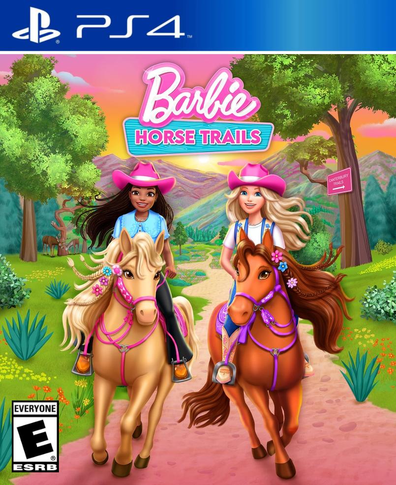 Barbie: Horse Trails box art for Playstation 4