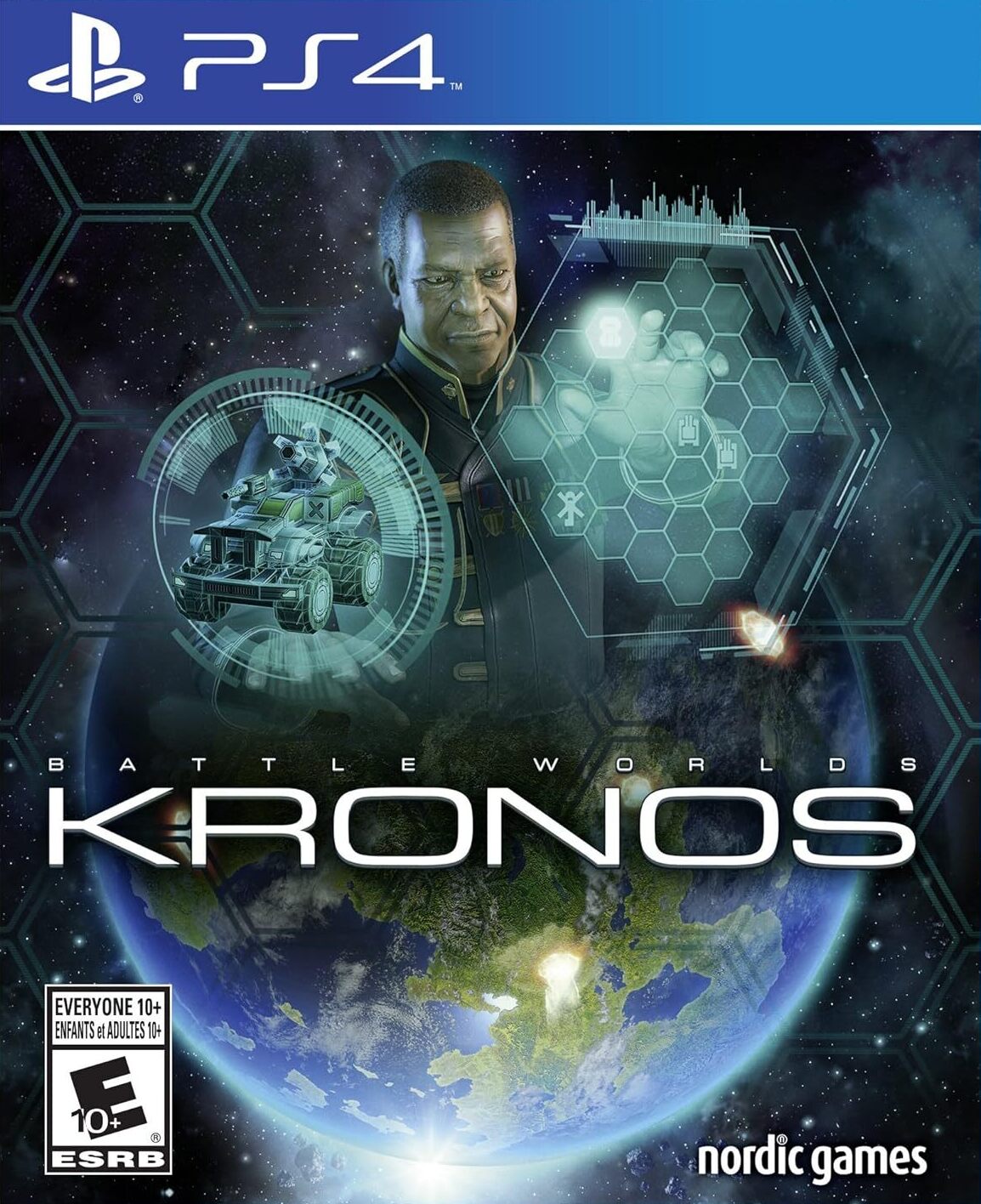 Battle Worlds Kronos box art for Playstation 4