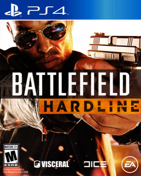 Battlefield Hardline box art for Playstation 4