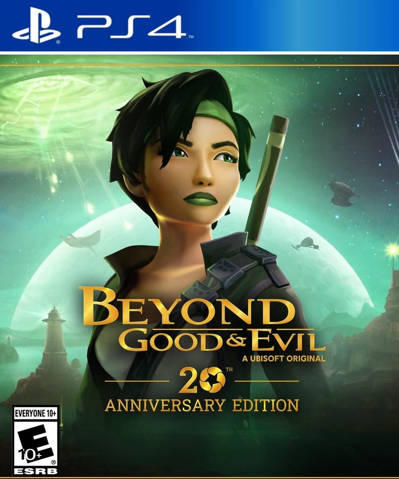 Beyond Good & Evil: 20th Anniversary Edition box art for Playstation 4