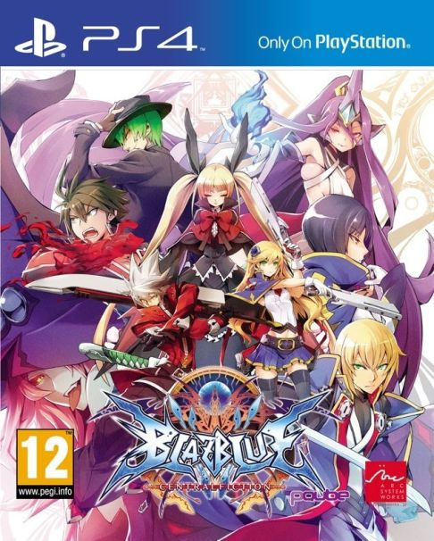 BlazBlue: Central Fiction box art for Playstation 4