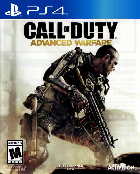 Call of Duty Advanced Warfare box art for Playstation 4