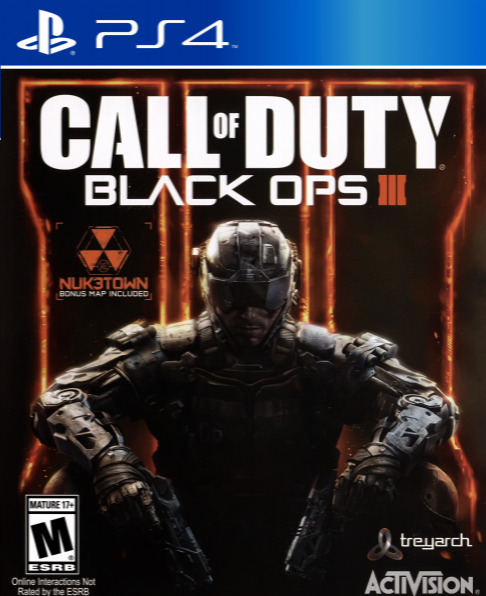 Call Of Duty: Black Ops III [Steelbook Edition] box art for Playstation 4