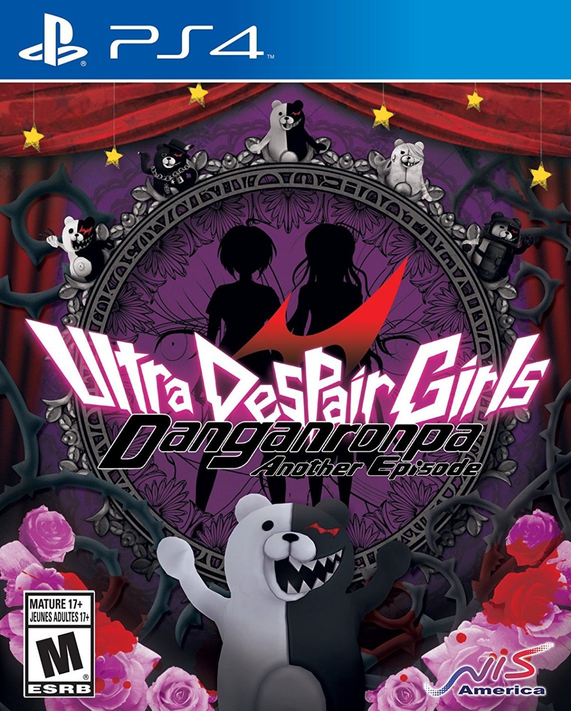 Danganronpa Another Episode Ultra Despair Girls box art for Playstation 4