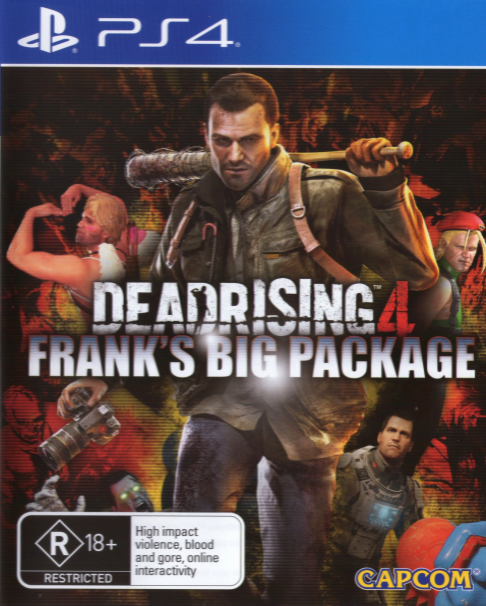 Dead Rising 4 Frank's Big Package box art for Playstation 4