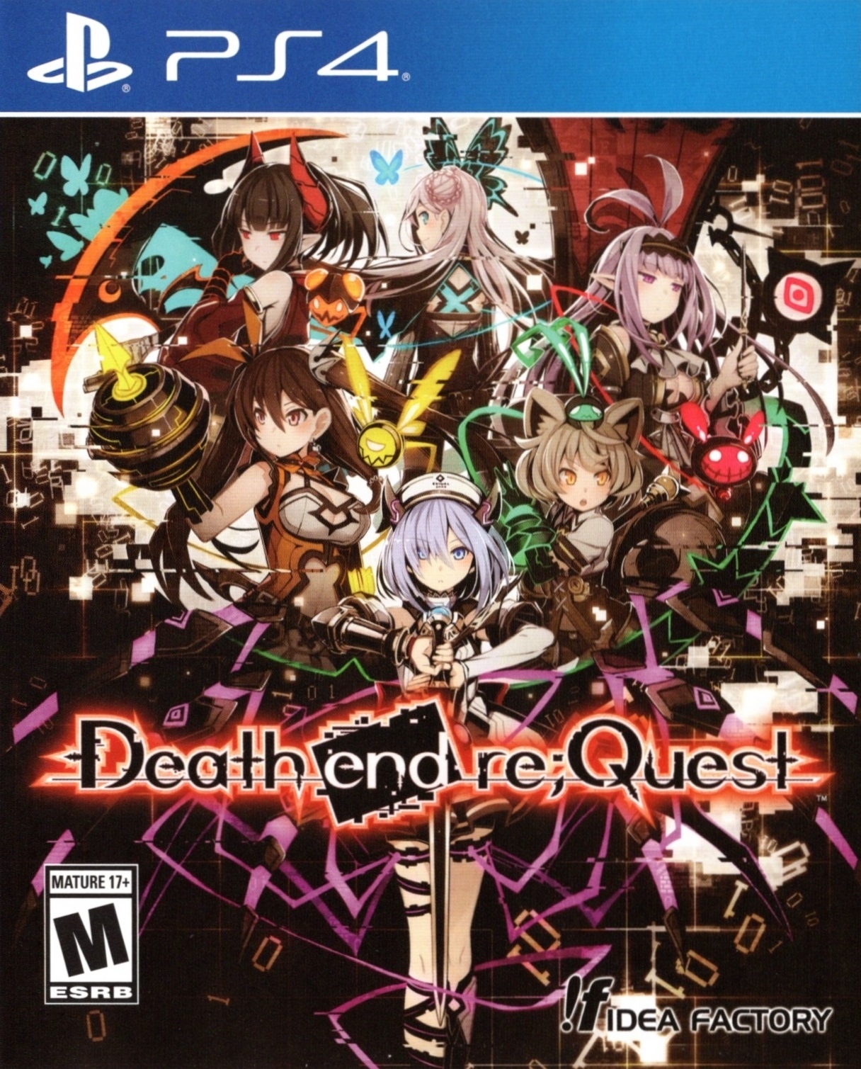 Death End Re;Quest box art for Playstation 4