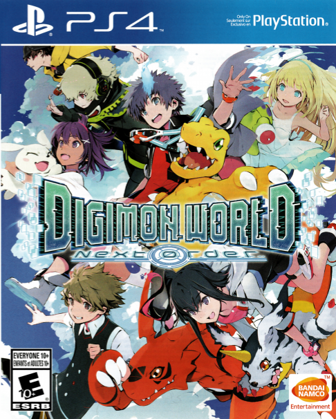 Digimon World Next Order box art for Playstation 4