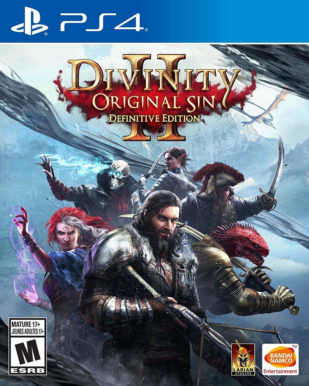 Divinity: Original Sin II: Definitive Edition box art for Playstation 4