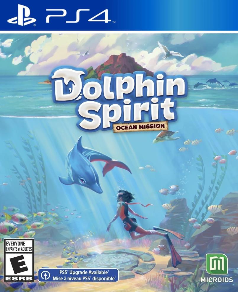 Dolphin Spirit: Ocean Mission box art for Playstation 4