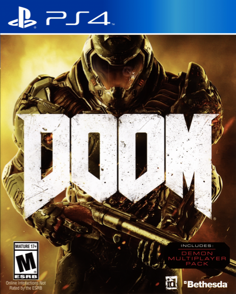 Doom [UAC Pack] box art for Playstation 4