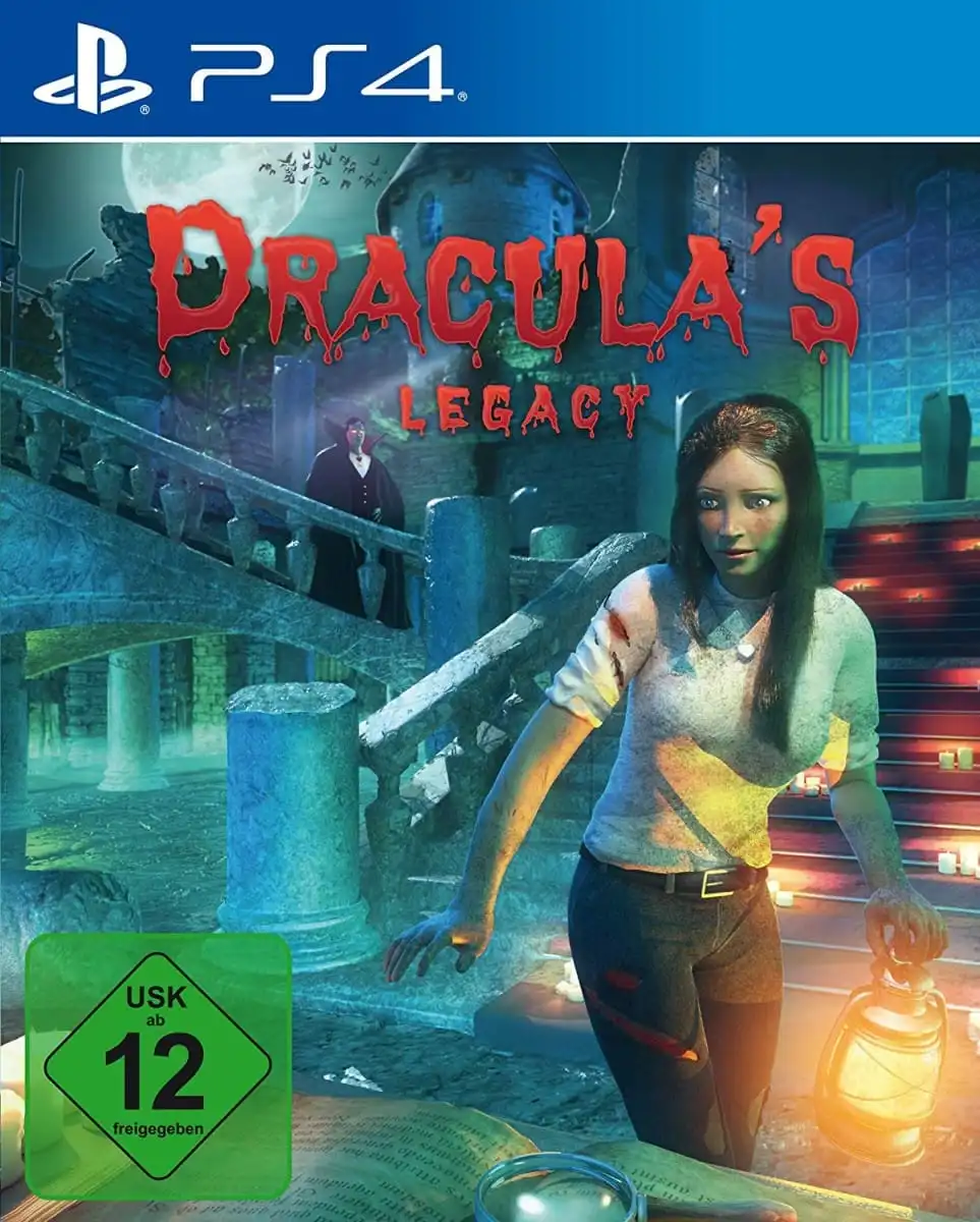 Dracula's Legacy box art for Playstation 4