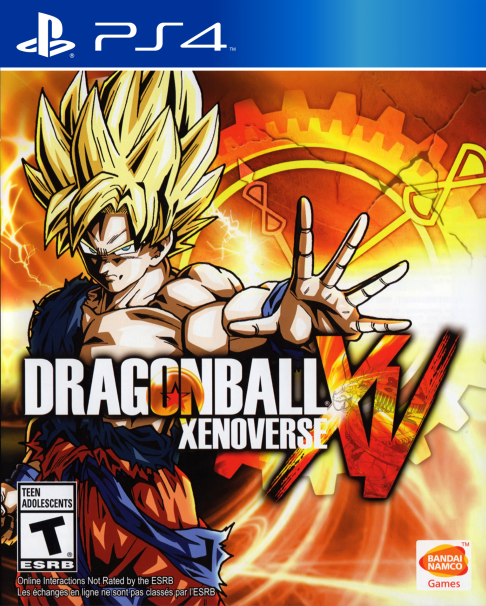 Dragon Ball Xenoverse box art for Playstation 4