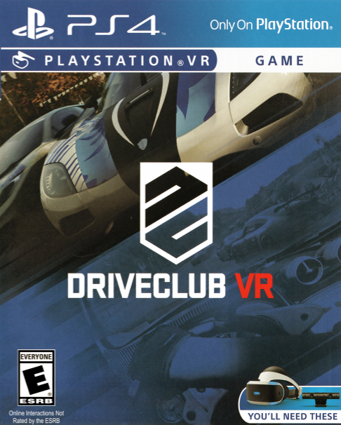 DriveClub VR box art for Playstation 4
