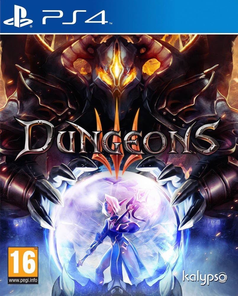 Dungeons III box art for Playstation 4