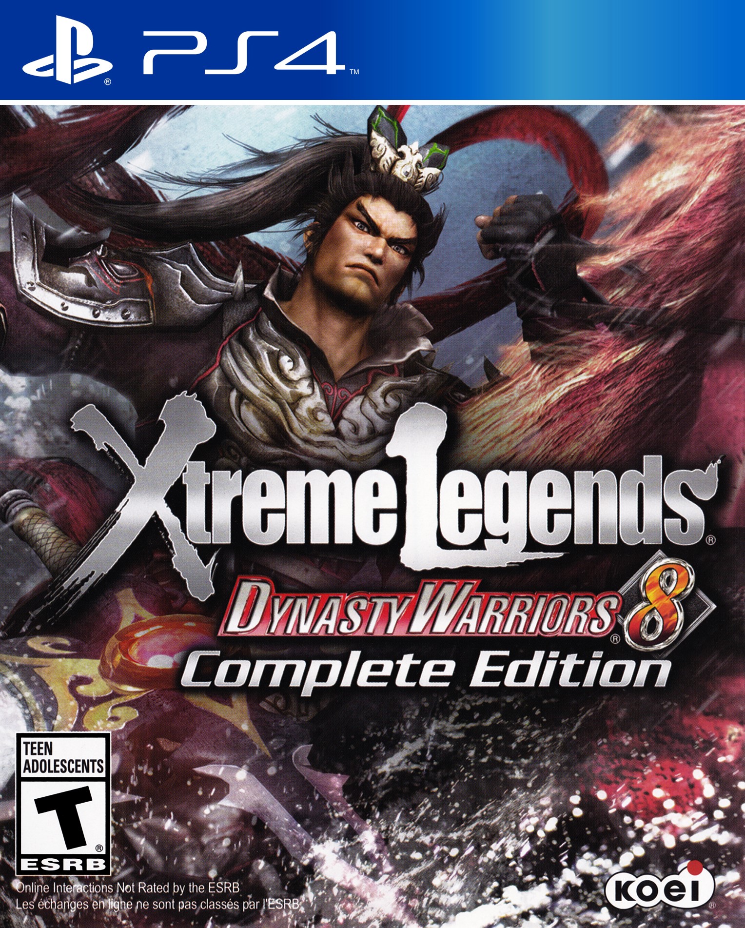 Dynasty Warriors 8: Xtreme Legends [Complete Edition] box art for Playstation 4