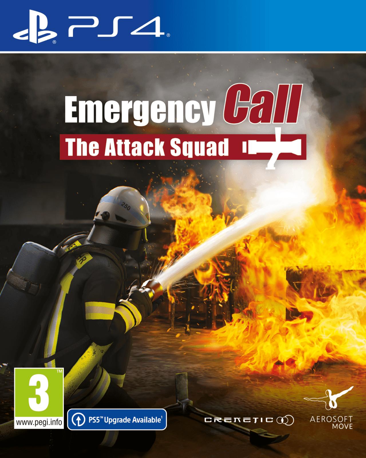 Emergency Call - The Attack Squad box art for Playstation 4
