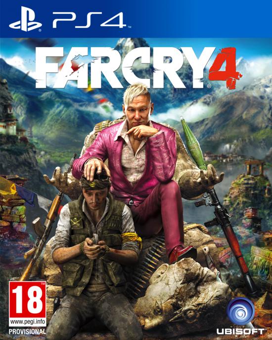 Far Cry 4 [Kyrat Edition] box art for Playstation 4