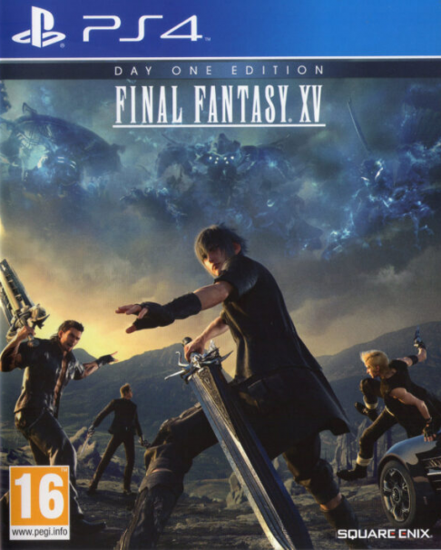 Final Fantasy XV box art for Playstation 4