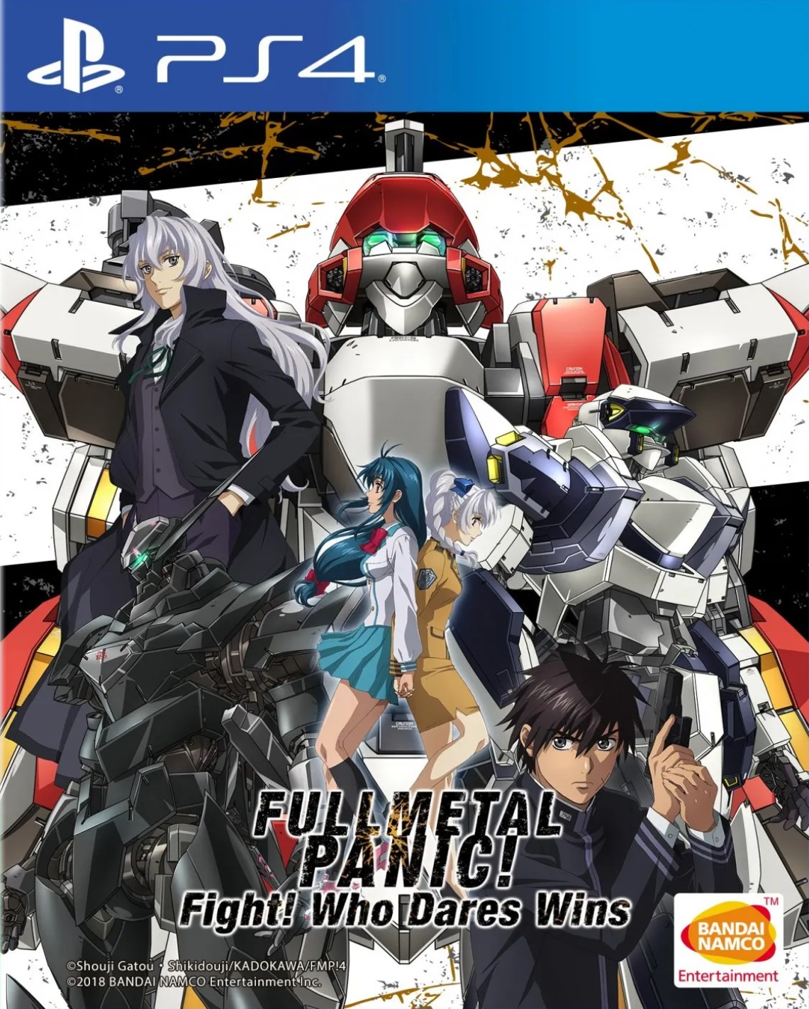 Full Metal Panic! Fight! Who Dares Wins box art for Playstation 4