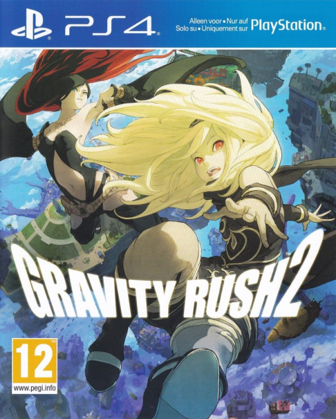 Gravity Rush 2 box art for Playstation 4