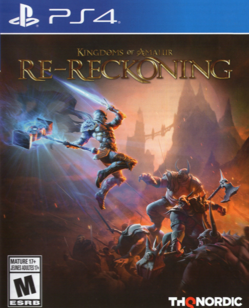 Kingdoms of Amalur Re-Reckoning box art for Playstation 4