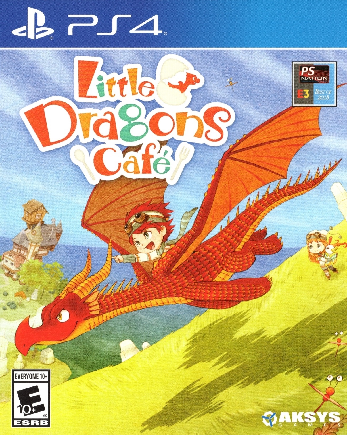 Little Dragons Cafe box art for Playstation 4