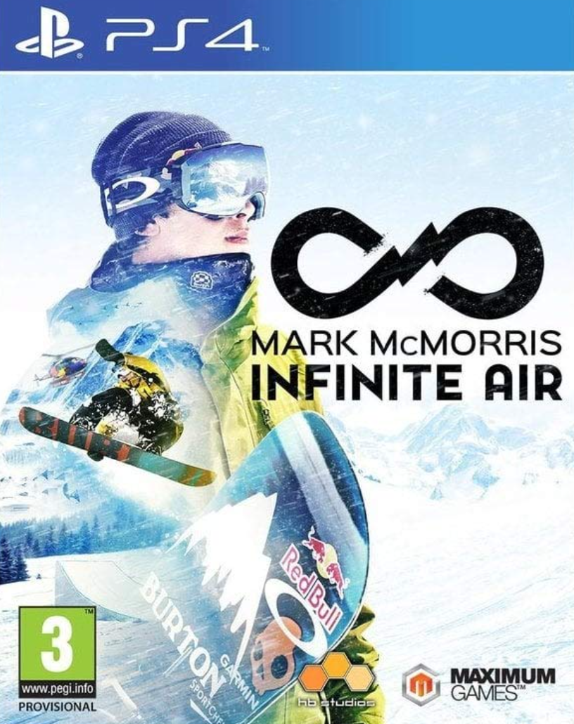 Mark McMorris Infinite Air box art for Playstation 4