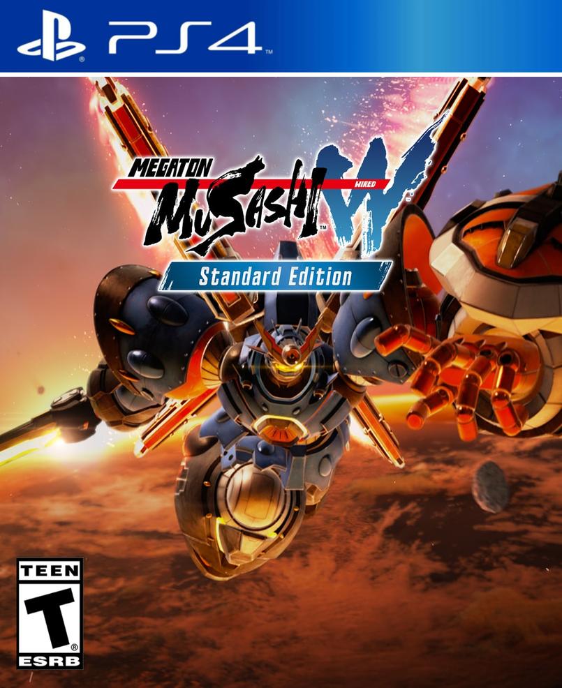 Megaton Musashi box art for Playstation 4