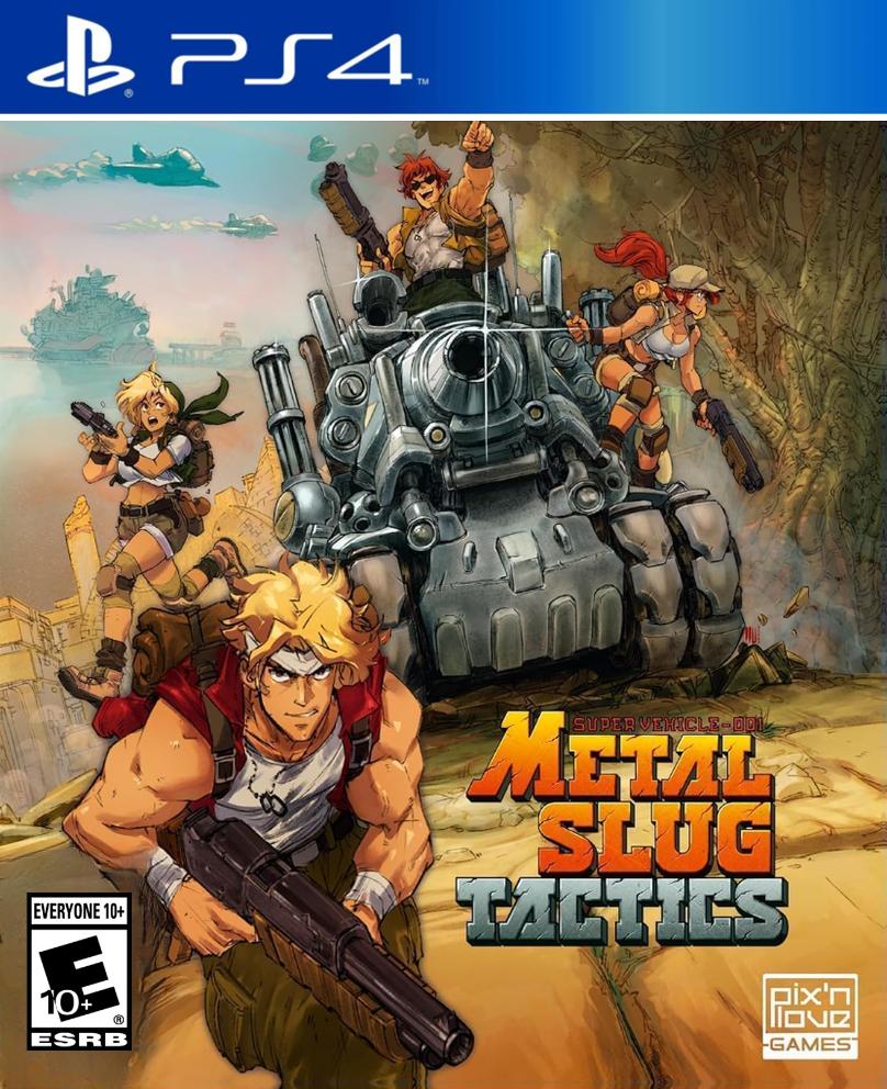 Metal Slug Tactics box art for Playstation 4