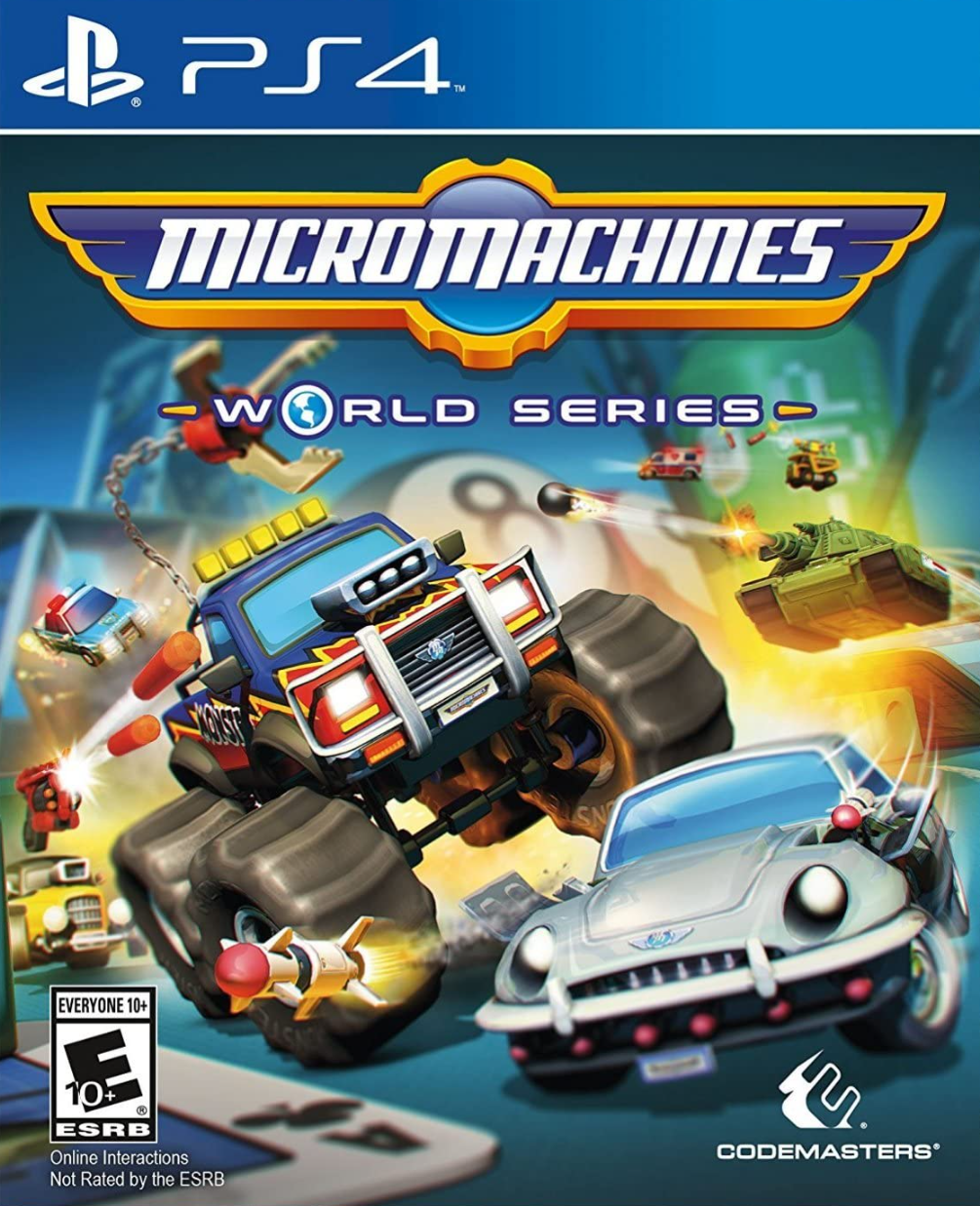 Micro Machines World Series box art for Playstation 4