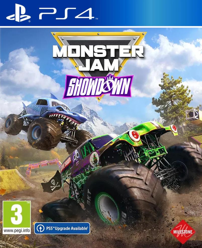 Monster Jam Showdown box art for Playstation 4