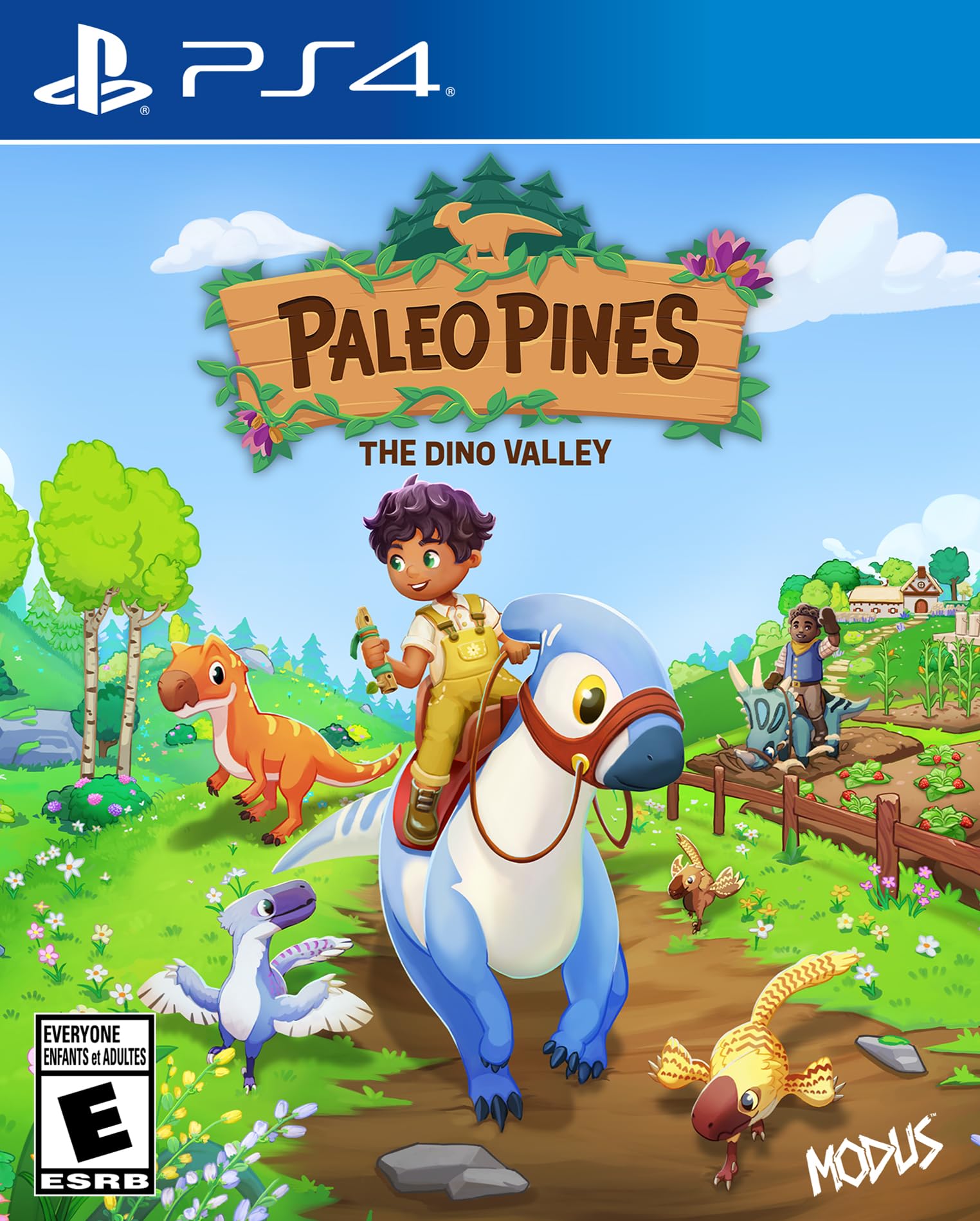 Paleo Pines: The Dino Valley box art for Playstation 4