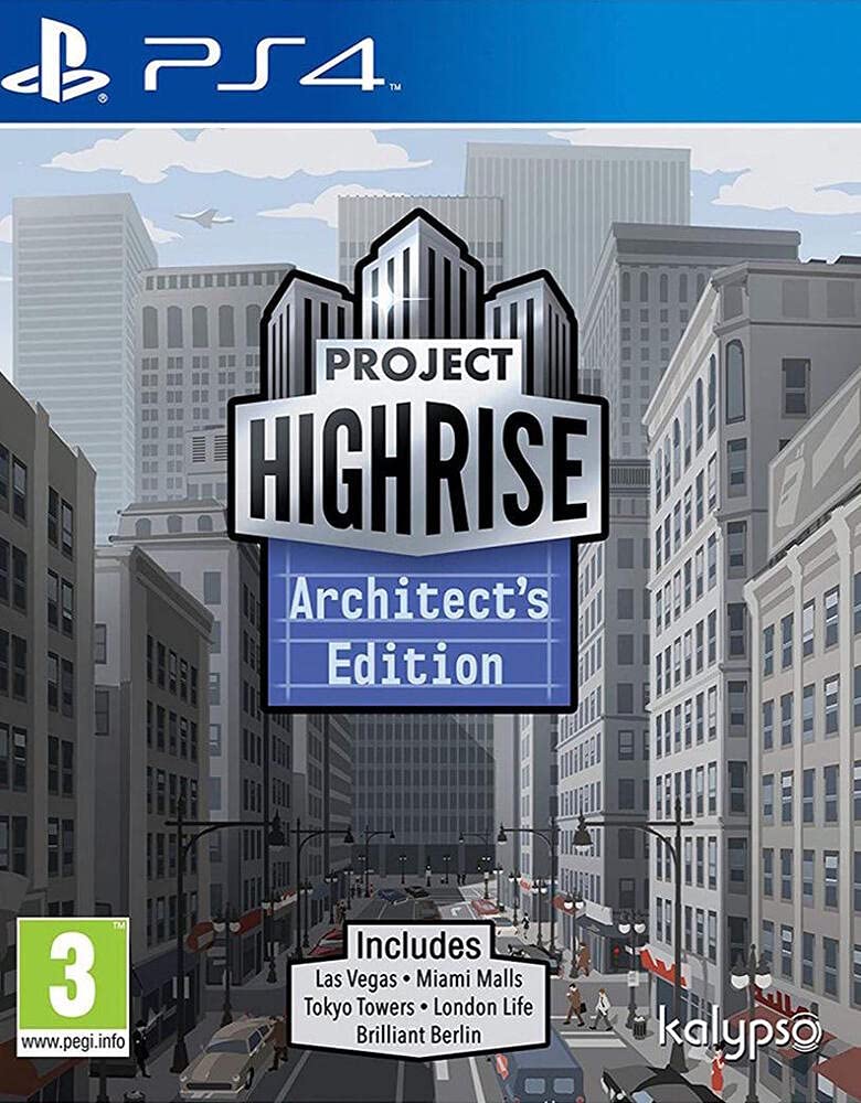 Project Highrise Architect's Edition box art for Playstation 4