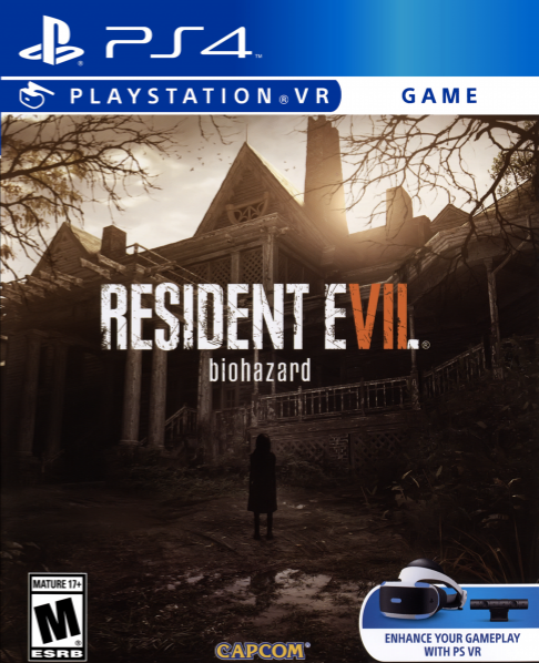 Resident Evil 7 Biohazard box art for Playstation 4