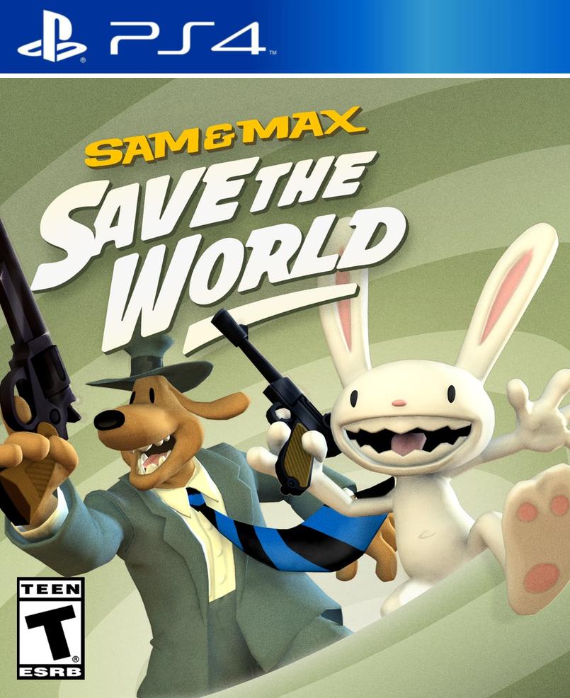 Sam & Max: Save the World box art for Playstation 4