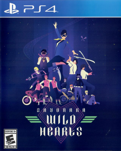 Sayonara Wild Hearts box art for Playstation 4
