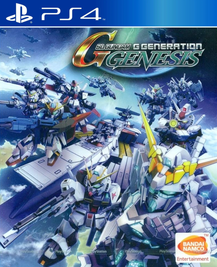 SD Gundam G Generation Genesis box art for Playstation 4