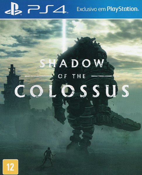 Shadow of the Colossus box art for Playstation 4